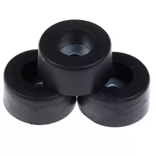 JOE 4 ชิ้นลําโพง shoproof ฟุต pad เบาะยางเท้า damper Pad ฐาน 38 มิลลิเมตร x 19 มิลลิเมตร LR