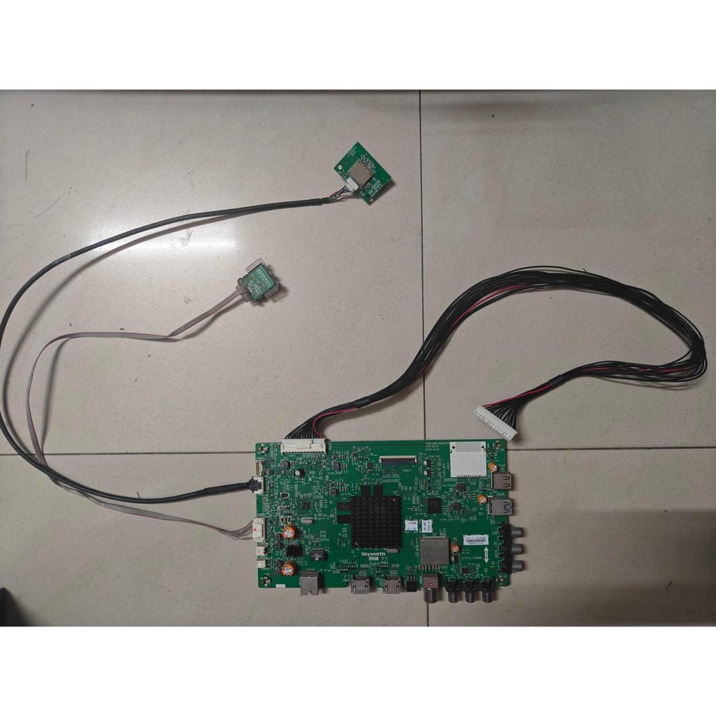 Original Chuangwei 55V6 เมนบอร์ด 5800-A8A190-0P30 หน้าจอ RDL550WY WIFI โมดูลปุ่มบอร์ดสาย