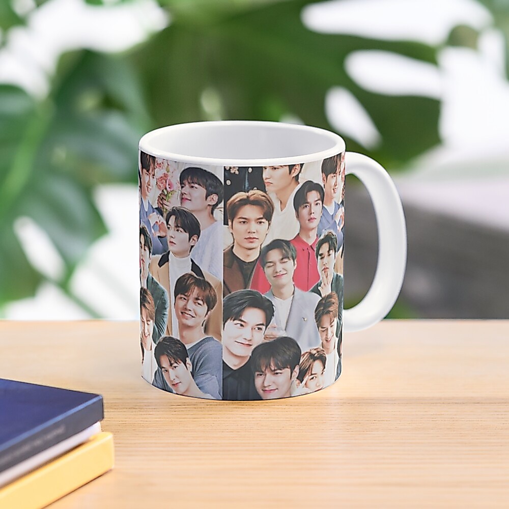 Lee Min ho collage Glass Mug