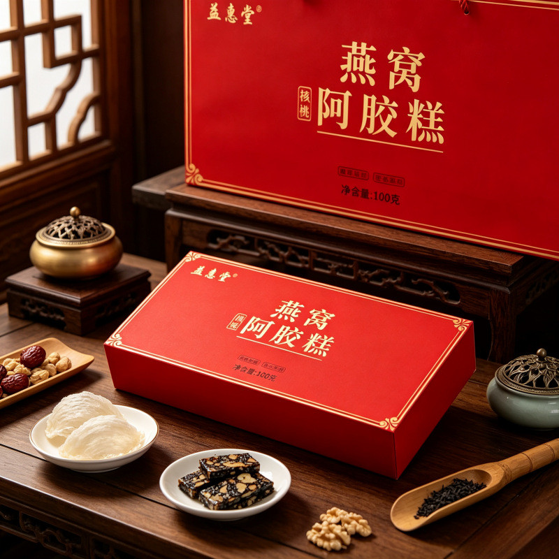 [คลังสินค้าพร้อม] เค้ก Ejiao ชิม Jian 100g เค้ก Ejiao Donge Prefecture Ejiao ทันที WJG