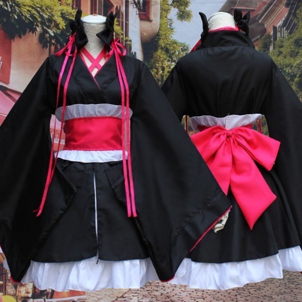 ชุดคอสเพลย์กิโมโน Seraph of the End Witch Vampire Crulucai Pessi sdf ร้านขายของชํา Xiaomiao