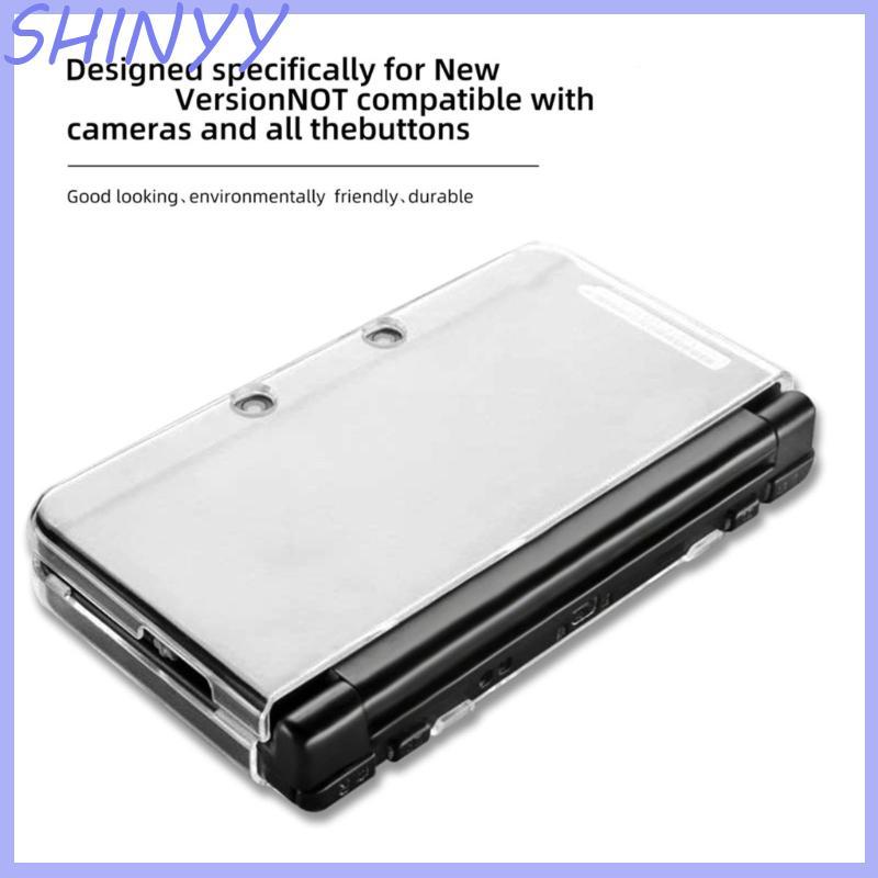 SHI Full Coverage Case เคสพลาสติกสําหรับ 3DS XL LL ใหม่ 3DS Gamepad Housing Skin Case Cover