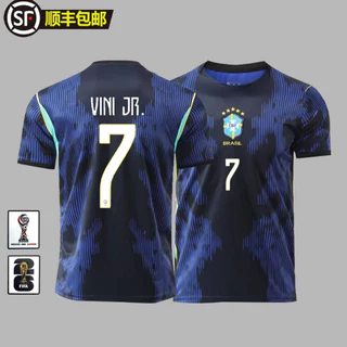 ⚽ คำแนะนำยอดนิยม 3D T-shirt เสื้อแข่งทีมชาติบราซิล ฟุตบอลโลก 2026: เนย์มาร์สวมหมายเลข 10, วินิชิอุสสวมหมายเลข XS-5XL