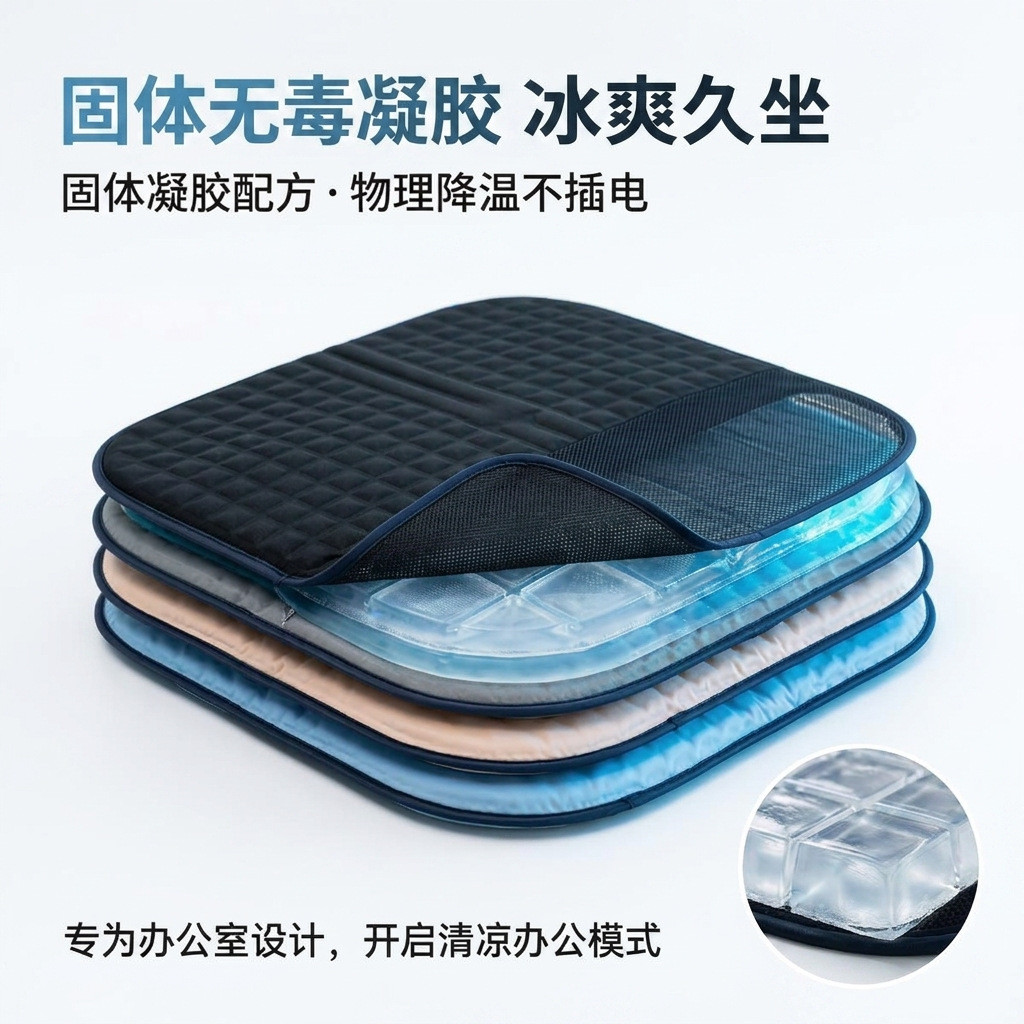 Solid Cooling Gel Cooling Cushion Cooling Ice Cushion Car Office Pet Cooling Hydrogel