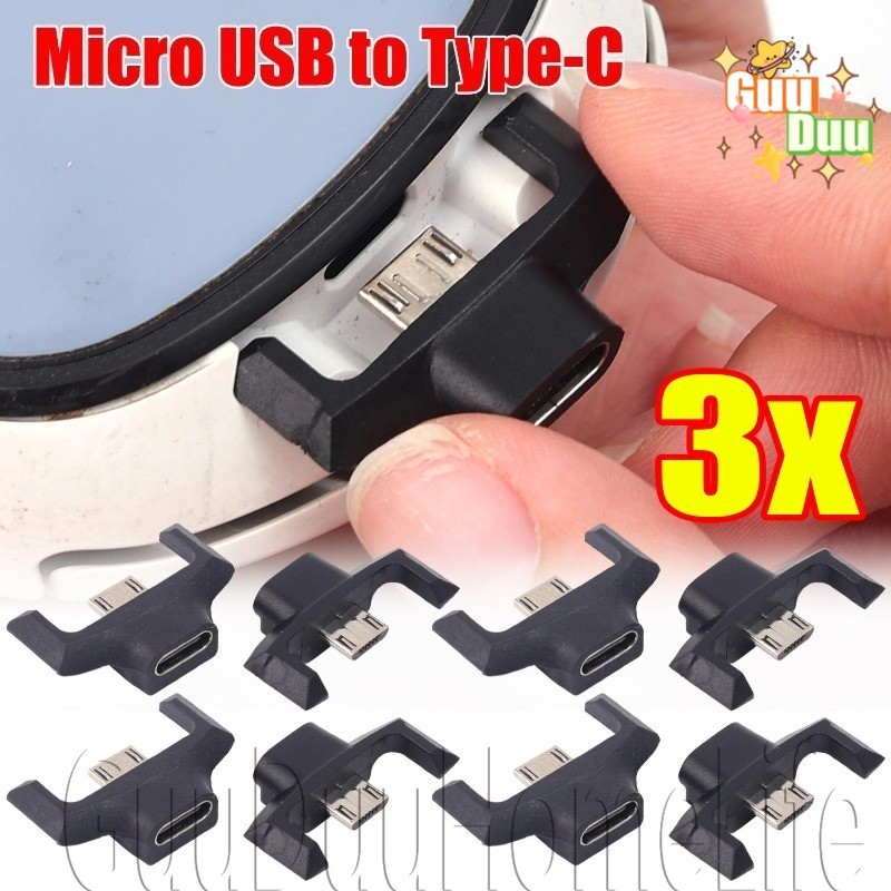 [GUUDUU] อะแดปเตอร์ Micro USB to Type-C - อะไหล่ทดแทนเมาส์สําหรับเล่นเกม - สําหรับ Logitech G403 G70
