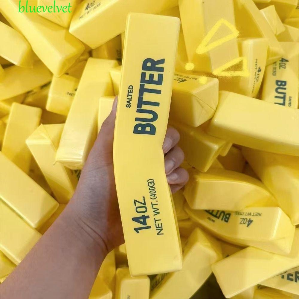 ของเล่นบีบแท่งเนย BLUEVE, ขนาดใหญ่ 23 ซม.ช้า Rebound Butter Stick, ความแปลกใหม่ Super Soft สบาย Creative Sensory Stress Stick ความเครียดบรรเทา