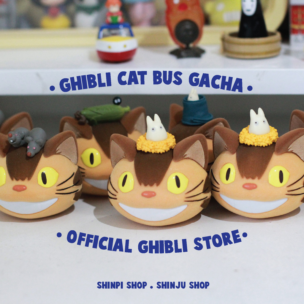 Official Figure Bus Cat Totoro Ghibli Studio Gashapon Jepang Japan CUSTOM REQUEST