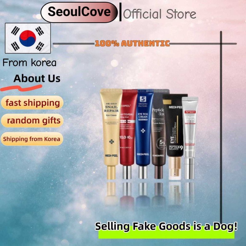 [MEDIPEEL] Snail Repair Eye Cream 40ml/Eye Tox Cream 40ml/Peptide 9 Eye Cream 40ml/Peptide Tox Bor 4