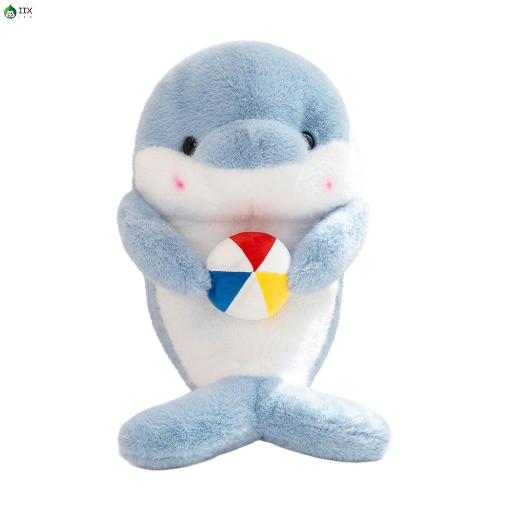 ตุ๊กตา-Dolphin หมอนตุ๊กตาของเล่น Soft Cuddly เด็กของขวัญการออกแบบตามหลักสรีรศาสตร์