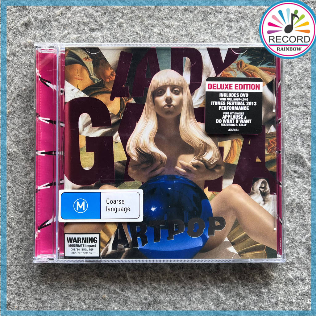 Lady Gaga Artpop Limited Edition Original CD+DVD Album [Sealed] Brand New