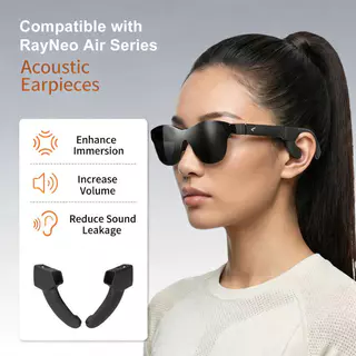 HdoorLink Sound Guide Tube สําหรับ RayNeo Air 4/Air 4Pro/Air 3S/Air 3S Pro แว่นตาอัจฉริยะ Acccessories
