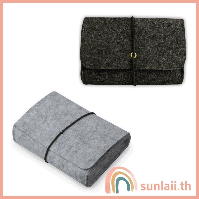 SUNLAII กระเป๋าเก็บของแบบพกพาสําหรับเครื่องชาร์จเมาส์อะแดปเตอร์พกพาสําหรับกระเป๋าถือ Sle