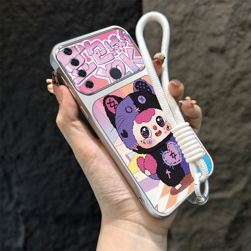 เคสสําหรับ Redmi 9 note 8 8 pro ดีไซน์ใหม่หนังด้านหลังเนื้อกันกระแทกเคสโทรศัพท์-TP-DT-QGX01