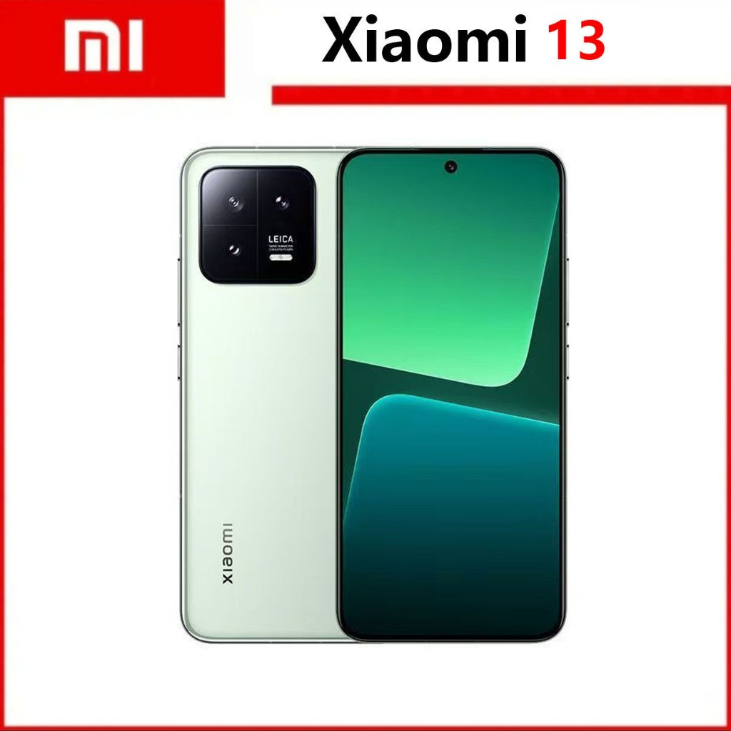 Xiaomi 13(5G)สมาร์ทโฟน Snapdragon 8 Gen 2 ปลดล็อค 256GB โทรศัพท์มือสองต้นฉบับสภาพดี