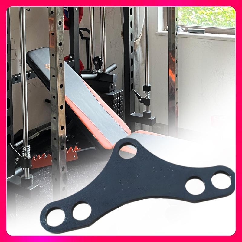 [ราคาต่ำที่สุด] LAT T Bar Row Double to Single Conversion Plate Pull Up Bar Joint for Gym Cable Mach