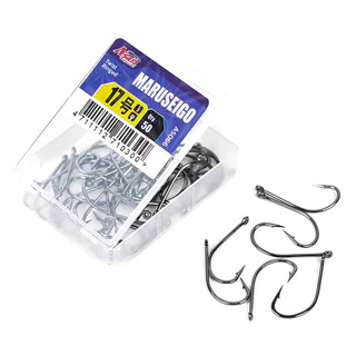 ตัวเบ็ดกล่อง Asari Maruseigo Ringed PVC Box Hook คมจัด แข็งจัด