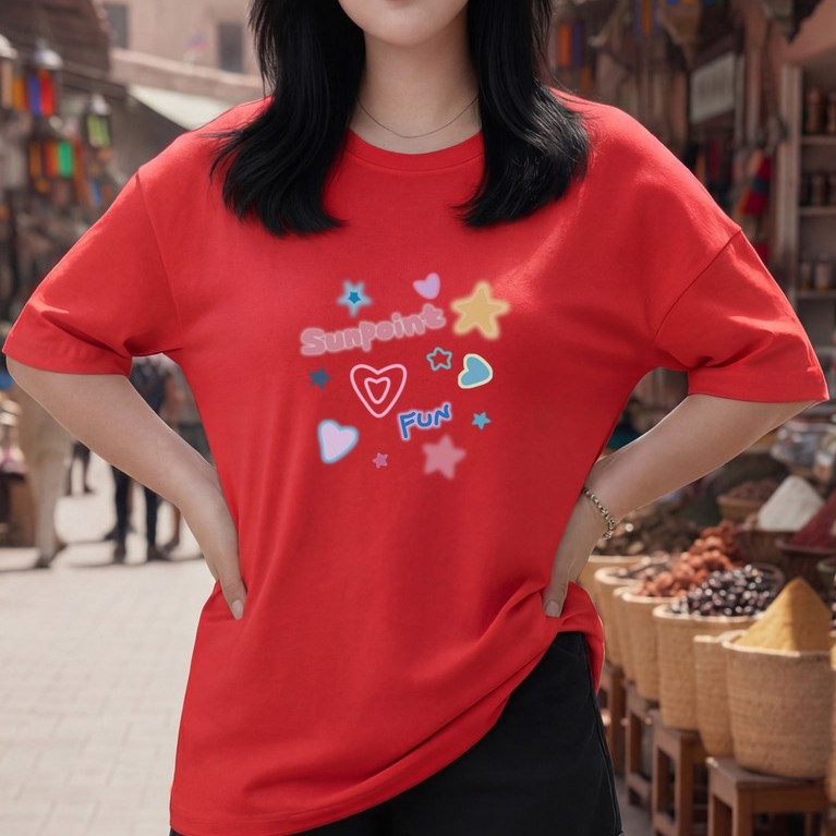 2Y358 [AIYOU] เสื้อยืดผู้หญิง Baju T เสื้อ Perempuan Seluar เสื้อครอปสไตล์เกาหลีผู้หญิงเสื้อผ้าขนาดบ