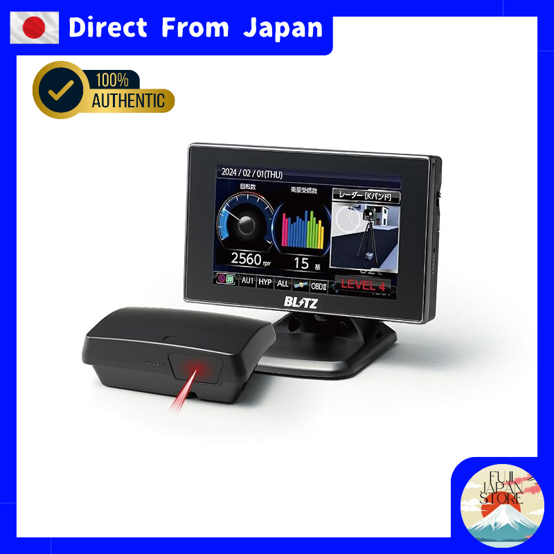 BLITZ Laser Radar Detector Touch-LASER TL313S 3.1inch GPS Laser & Radar Detector MSSS Support Separa