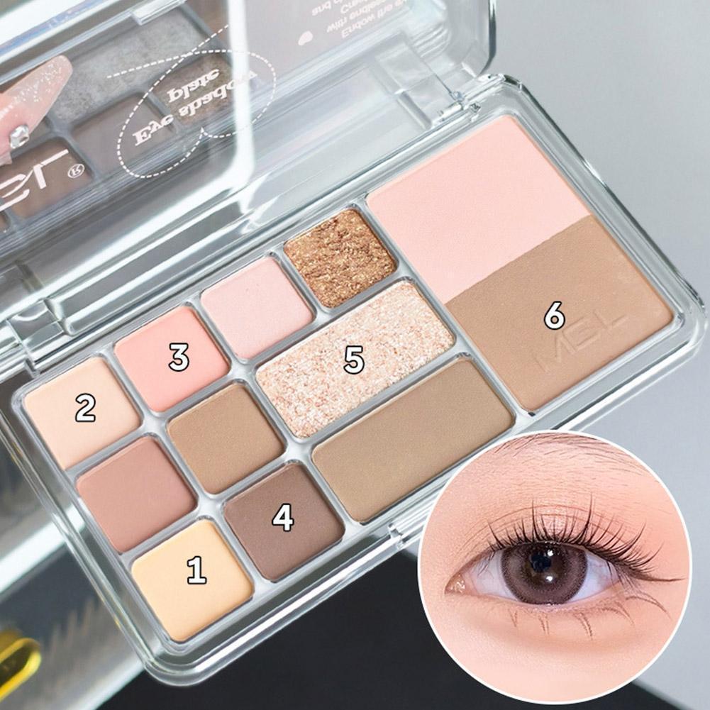 ☆Mgl Comprehensive Palette Twelve Color Eyeshadow Palette Contour Color Tools K2y8