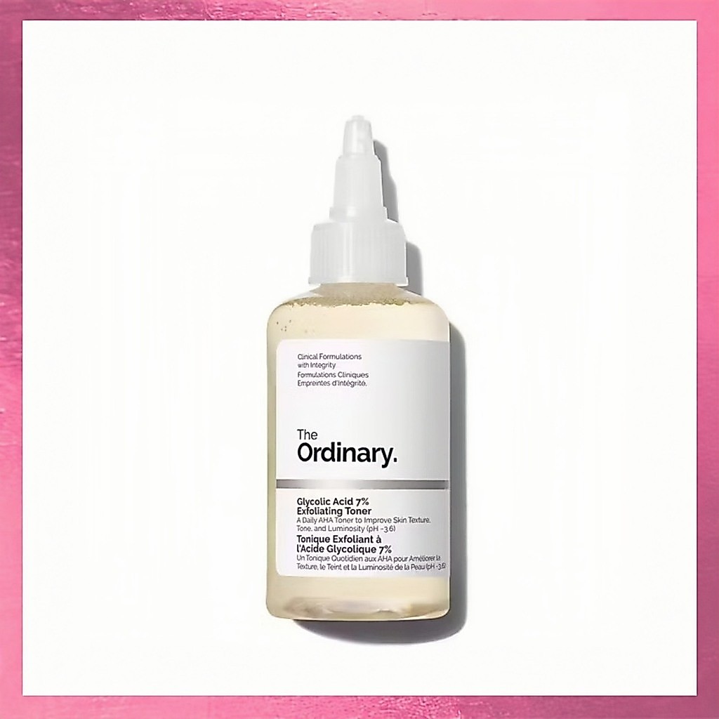 The Ordinary Glycolic Acid 7% Exfoliating Toner - 240mL | โทนเนอร์ผลัดเซลล์ผิว ผิวเรียบเนียน สีผิวแลดูสม่ำเสมอ