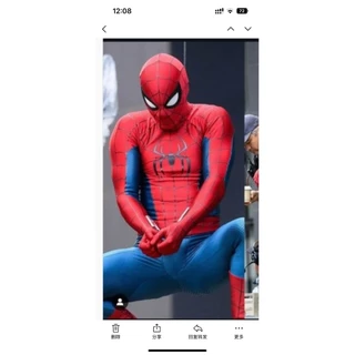 Spiderman 4 Jumpsuit Halloween Spiderman All-Included Tights คอสเพลย์วันปีใหม่