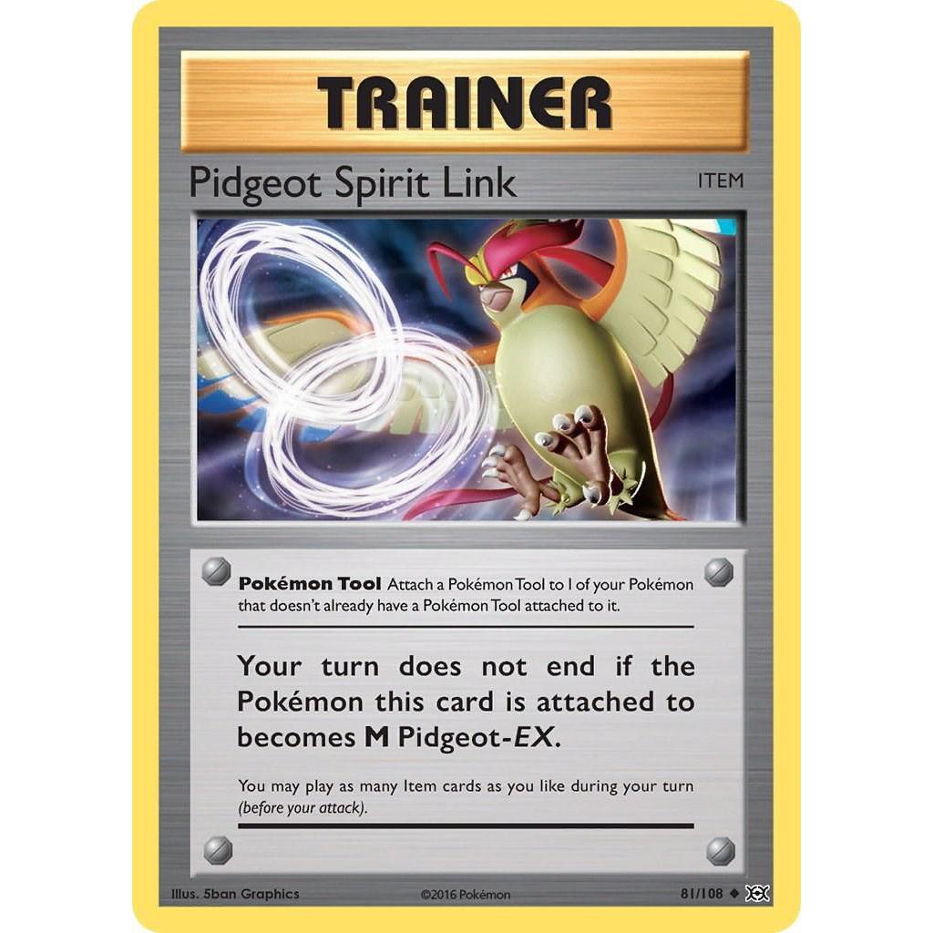 [Binder Condition] Pidgeot Spirit Link 81 Pokemon Evolutions
