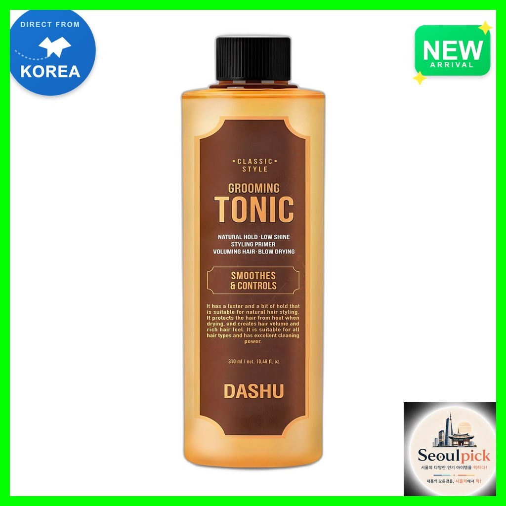 [dashu] Grooming Tonic 310ml / Korean Grooming Tonic / Lightweight Hold / ของแท้ 100% โดย seoulpick3