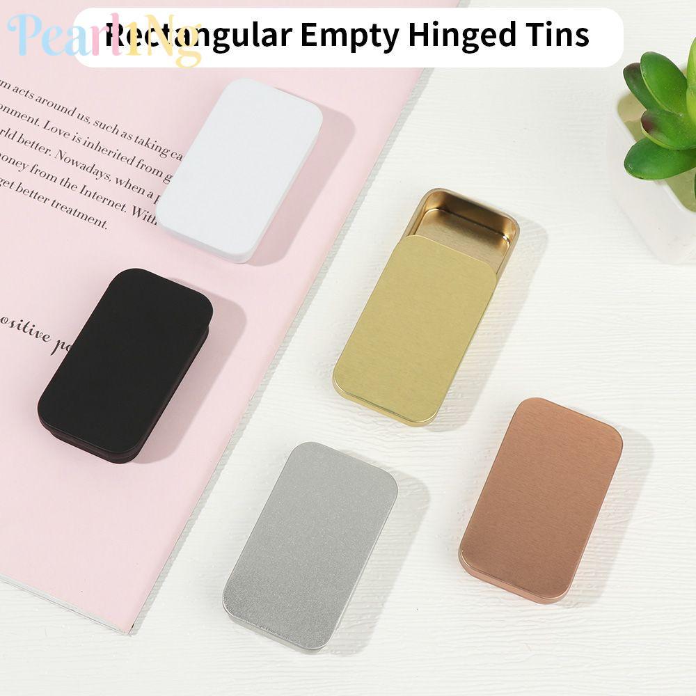 PEARLTH กล่องเก็บของหลายขนาดสไลด์เครื่องประดับคอนเทนเนอร์ Home Organizer กล่องเหล็ก