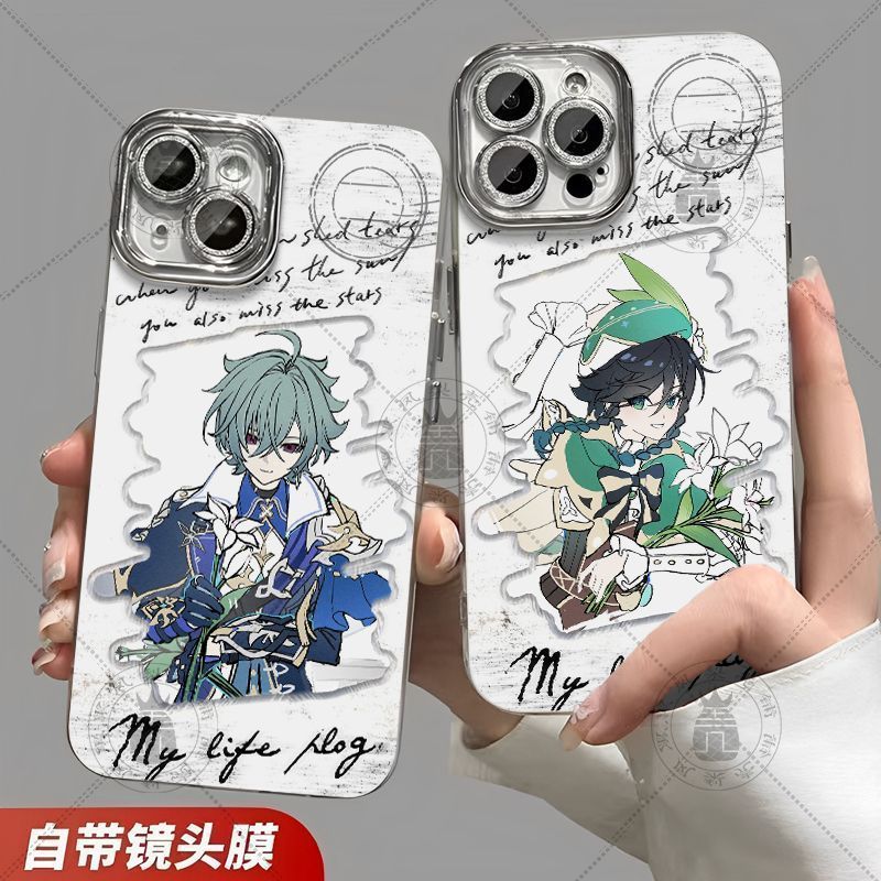 Genshin Impact/Lohen/Venti/Albedo/Genshin Lohen Wendy Abedo เคสโทรศัพท์เหมาะสําหรับ iPhone17/fefw