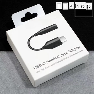 usb-c to 3.5mm Adapter Audio Jack ตัวแปลงหูฟังจาก type-c เป็น 3.5 สำหรับซัมซุง Note10 Note10+ Type USB C