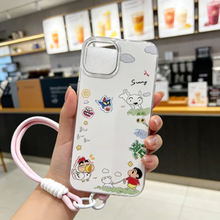 🌸B🌸ข้ากันได้สำหรับ เคสไอโฟน iPhone17promax 14plus 15PRO 12 13pro 16 11-HLYSK217