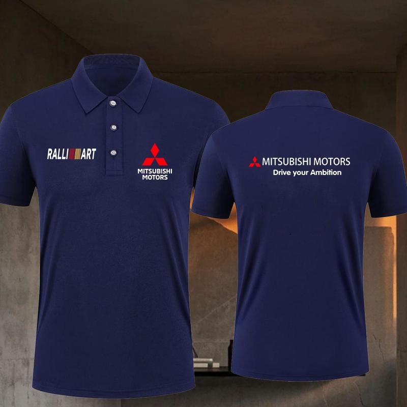 เสื้อโปโลลายมิตซูบิชิใหม่ พิมพ์ลายสองด้าน รูปที่ 2