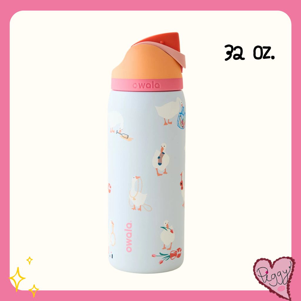 [พร้อมส่งในไทย] Owala 🪿Silly Goose 32oz FreeSip UO Exclusive โอวาล่า กระติกน้ำ ขวดน้ำเก็บความเย็น ของแท้