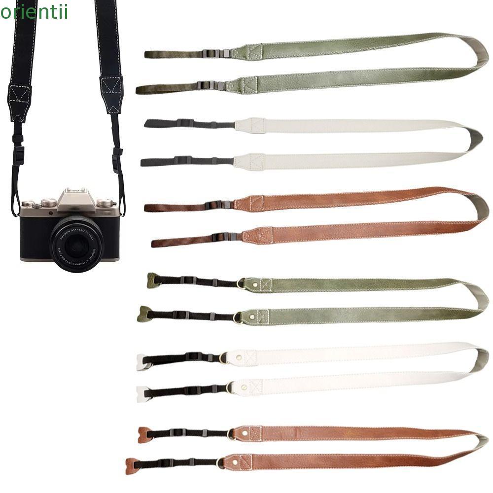 ORIENMY Micro Single Strap, Adjustable Retro Camera Shoulder Strap, Accessories PU Leather Neck Stra