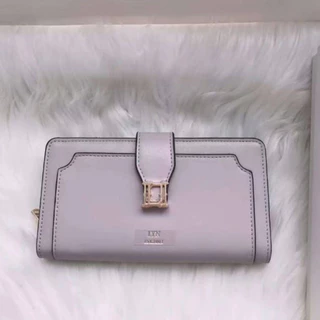 รุ่นใหม่ คอลขายดี ชุดของขวัญสำหรับสาวๆ กระเป๋าสตางค์ LY N 5 สี เเบบถือ ใบยาวทรงสวย อุปกรณ์ กล่อง ถุงผ้า ป้ายราคา