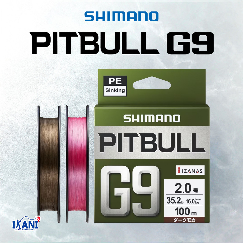 SHIMANO PITTULL G9 PE FISHING LINE TALI PANCING SULAM X9 BRAIDE LINE