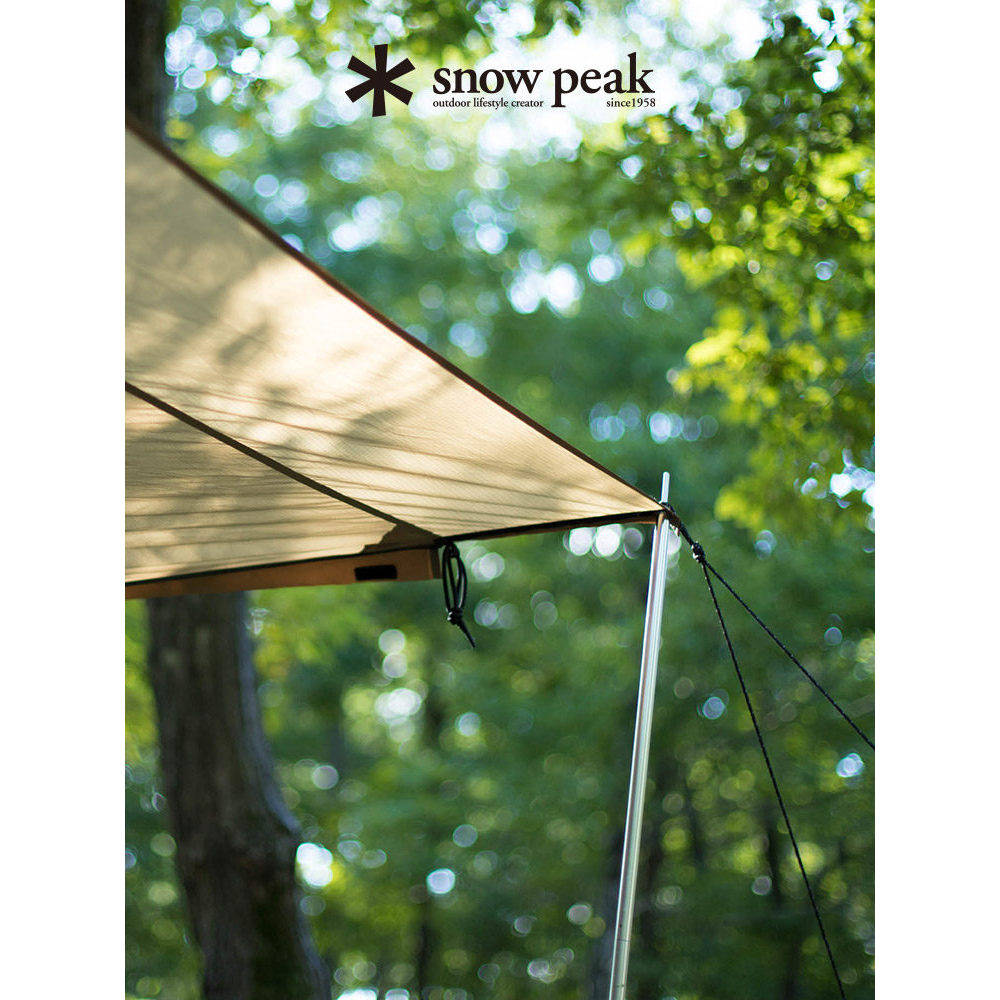Snowpeak snowpeak sp ประณีต Camping กลางแจ้งอลูมิเนียม Camping คอลัมน์ TP-080/022/160/161/090