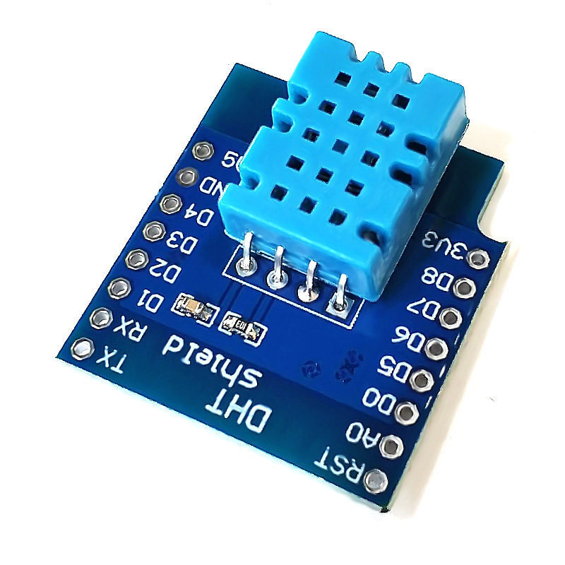 DHT Pro Shield สําหรับ D1 mini DHT11 Singlebus กลึง字温度感