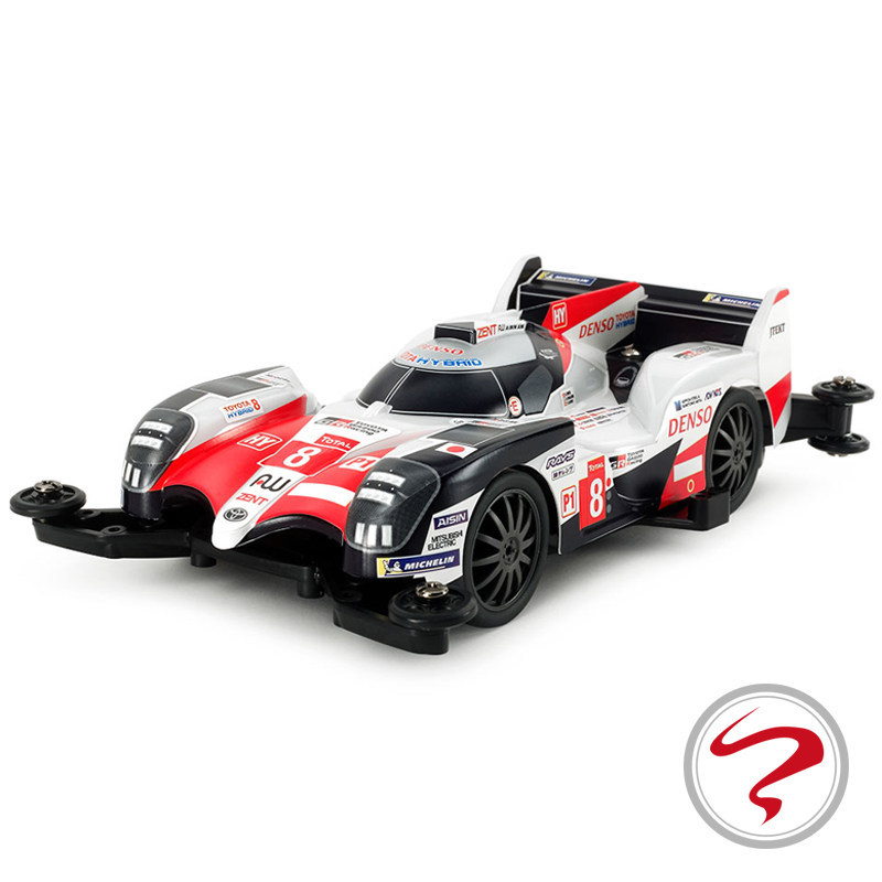 [2605 Countryside] ของแท้ Tamiya Mini ขับเคลื่อนสี่ล้อ Gazoo Racing TS 050 HYBRID MA แชสซี 8652 คลัง