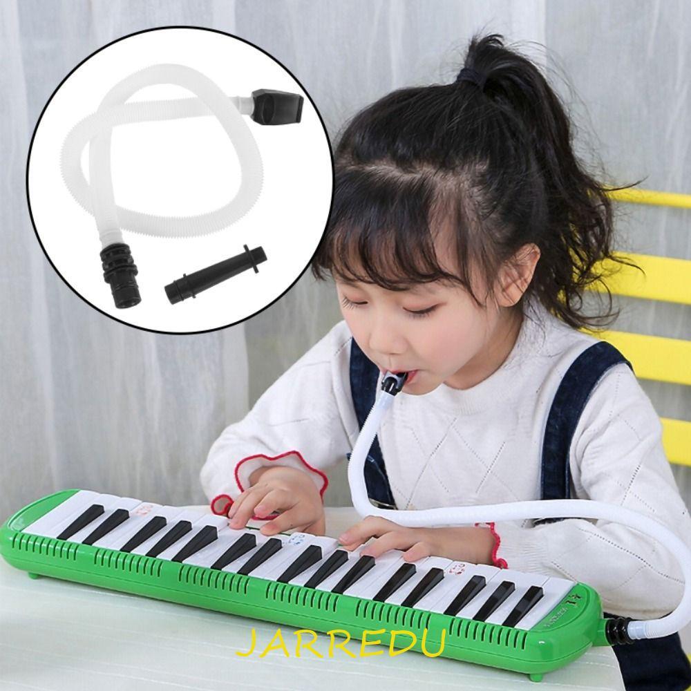 JARREDU Melodica ยืดหยุ่นหลอด, สกุลเงินเปลี่ยน Melodica หลอดปาก, เครื่องดนตรีความปลอดภัยเรซินยืด Pianica Mouthpiece 32 / 37 คีย์