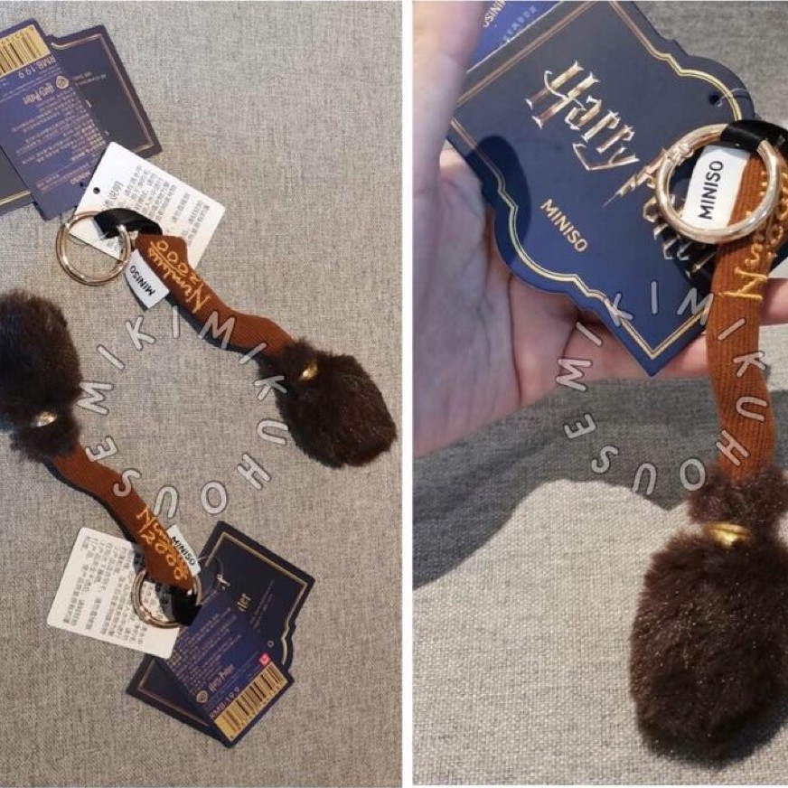 GENTUNGAN READY MINISO x HARRY POTTER NIMBUS KEYRING NIMBUS2000 KEYCHAIN แท่งห้องน้ํา HARRY POTTER F