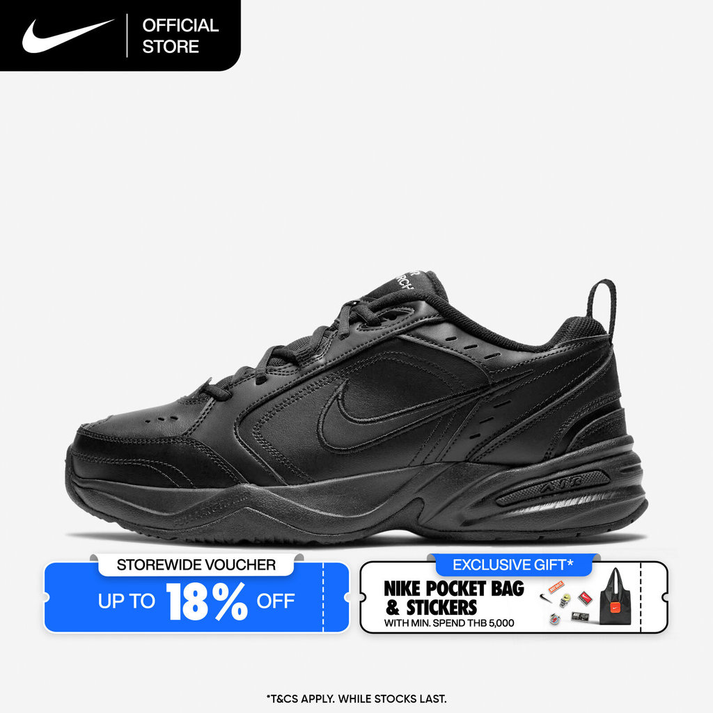 Nike Men's Air Monarch IV Training Shoes - Black [415445-001]