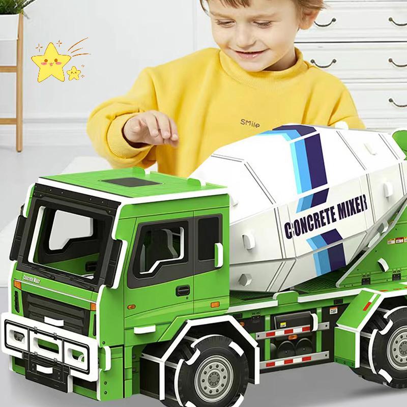 [JBTH] ปริศนากระดาษสําหรับเด็ก 3d Model Craft House Diy Early Education And Educational Toy Assembly
