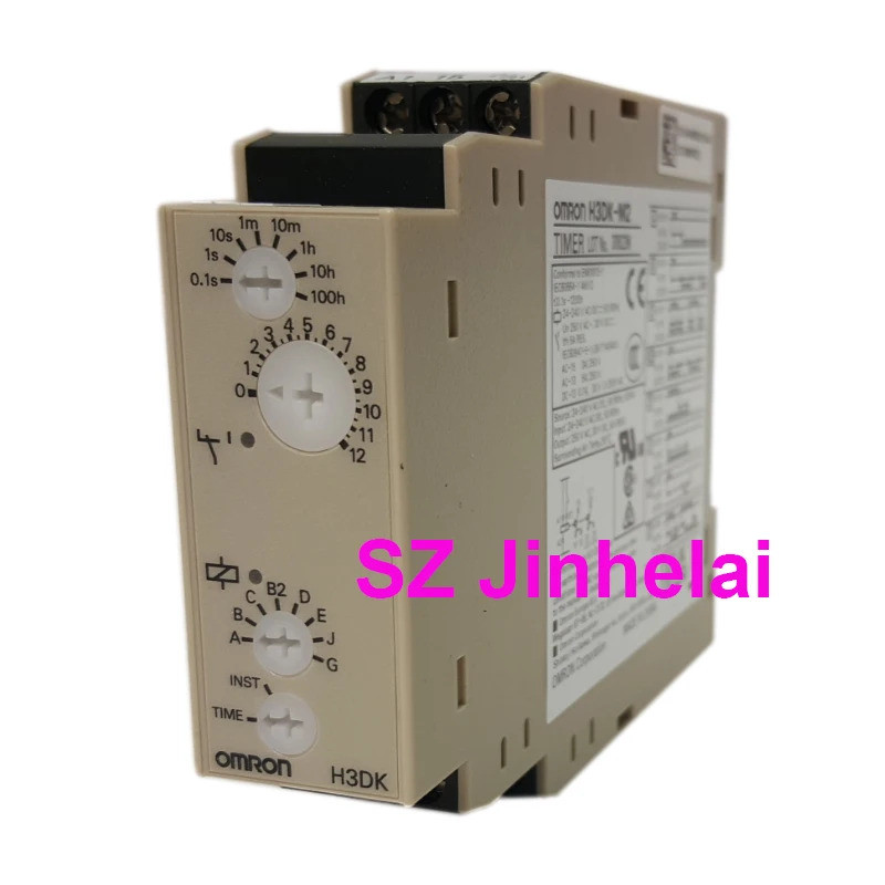 H3DK-M1 H3DK-M2 H3DK-S1 H3DK-S2 รีเลย์เวลาโซลิดสเตตแท้ 24-240VAC/DC 0.1s-1200h