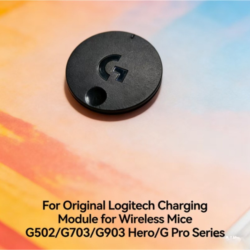 สําหรับโมดูลชาร์จ Logitech ดั้งเดิมสําหรับเมาส์ไร้สาย G502/G703/G903 Hero/G Pro Series