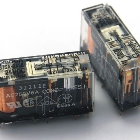 Omron Omron G7SA-2A2B, DC24V รีเลย์นิรภัย Omron รีเลย์