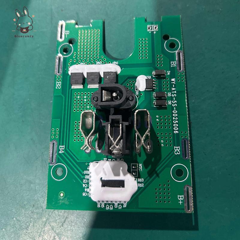 [Bluecandy] 5S 21V บอร์ดป้องกัน PCB แบตเตอรี่โมดูลบอร์ดป้องกันการชาร์จสําหรับไขควง 3MOS อุปกรณ์เครื่องมือไฟฟ้าใหม่