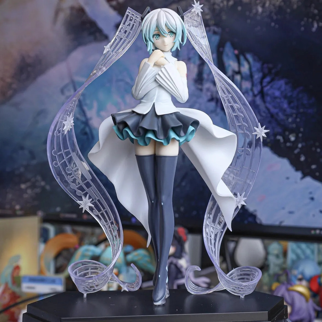 อะนิเมะ Hatsune Miku รูป Pop Up Parade Little Missing Stars Ver กระโปรงชุดยืนของเล่นตุ๊กตาของขวัญ Aciton รูป PVC