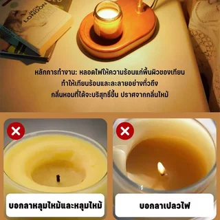 COD โคมไฟละลายเทียนหอม ตั้งเวลาได้ สไตล์วินเทจ ใช้เป็นไฟกลางคืน อุ่นแว็กซ์ละลาย น้ำหอมในตัว ของขวัญวันเกิด