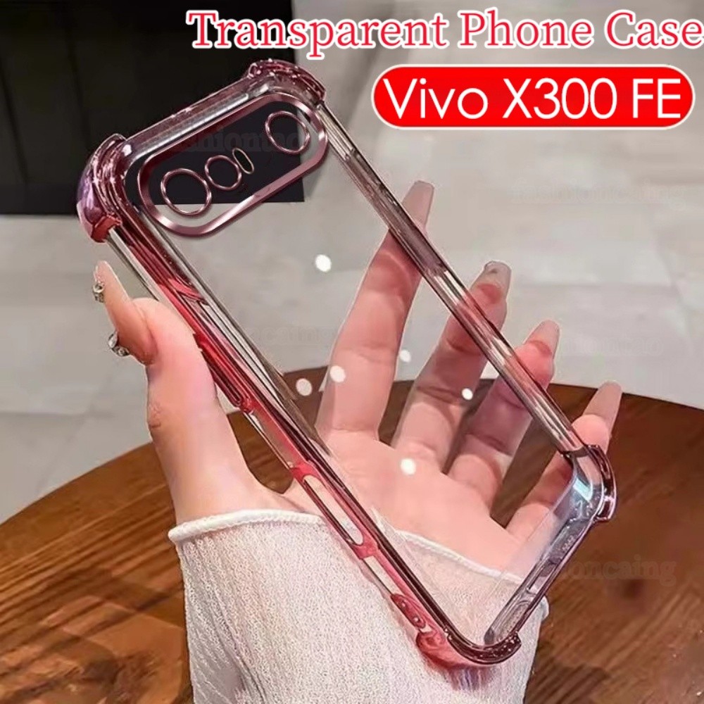 ปลอกสําหรับ Vivo X 300 X300 Ultra FE X300Ultra X300FE X300Pro X300S Anti-Scratch โปร่งใส Frosted พร้อมแม่เหล็กเคสโทรศัพท์กันกระแทกป้องกันลายนิ้วมือ Hard ฝาหลัง